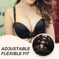 Soutien-gorge push-up sans coutures à bretelles amovibles