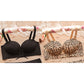 Soutien-gorge push-up sans coutures à bretelles amovibles
