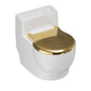 Gamelle murale pour chat en forme de toilette