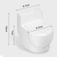 Gamelle murale pour chat en forme de toilette