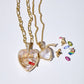 Collier Pendentif Médaillon Rétro Chic