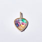 Collier Pendentif Médaillon Rétro Chic