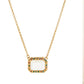 Collier Pendentif Médaillon Rétro Chic