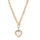 Collier Pendentif Médaillon Rétro Chic