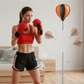 🥊 50% DE RÉDUCTION MAINTENANT ! 💥 Sac de Frappe Réglable en Hauteur avec Support – Stable, Durable & Entraînement Complet 🏋️‍♂️