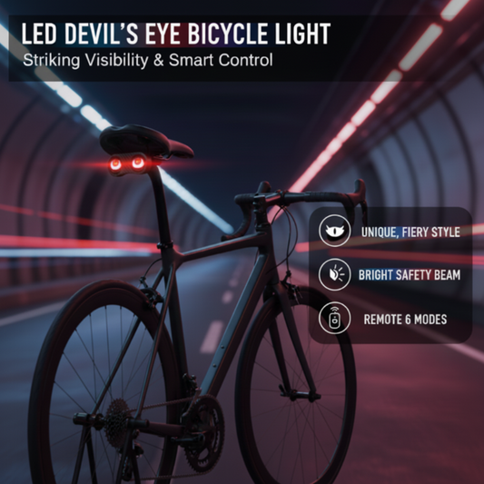 Lampe LED Œil du Diable pour Vélo