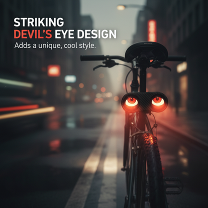 Lampe LED Œil du Diable pour Vélo