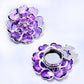 🔥 🔥 50 % DE RÉDUCTION !! ✨Boutons de manchette et broche florale chic ornés de strass