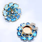 🔥 🔥 50 % DE RÉDUCTION !! ✨Boutons de manchette et broche florale chic ornés de strass