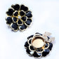 🔥 🔥 50 % DE RÉDUCTION !! ✨Boutons de manchette et broche florale chic ornés de strass