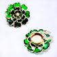 🔥 🔥 50 % DE RÉDUCTION !! ✨Boutons de manchette et broche florale chic ornés de strass
