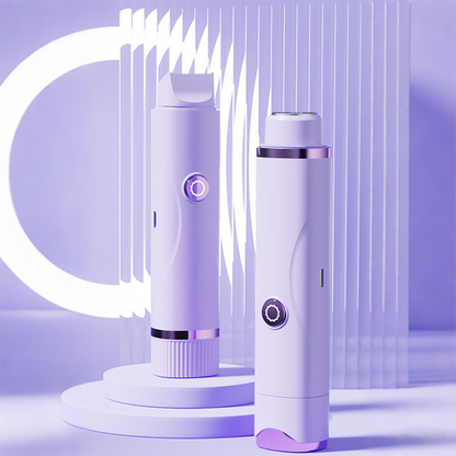 Tondeuse électrique pour le corps à double tête