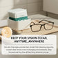 🔥  50 %  DE RÉDUCTION !! ✨Lingettes nettoyantes anti-buée pour lunettes