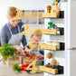 🔥 50 %  DE RÉDUCTION !! ✨Étagère de rangement murale magnétique pour cuisine