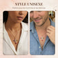 🔥acheter 2，Gratuit 1🔥Collier Pendentif Croix Arc-en-ciel
