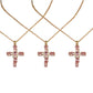 🔥acheter 2，Gratuit 1🔥Collier Pendentif Croix Arc-en-ciel