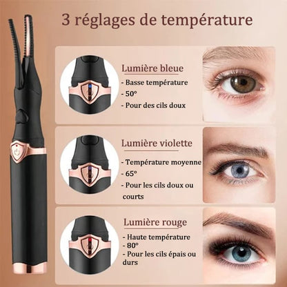 Vente du dernier jour 50% de réduction💥Recourbe-cils thermique électrique✨ Clignez des yeux et éblouissez ! 👁️