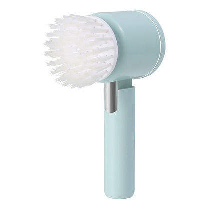 Brosse de nettoyage électrique multifonction pliable