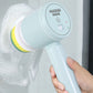 Brosse de nettoyage électrique multifonction pliable