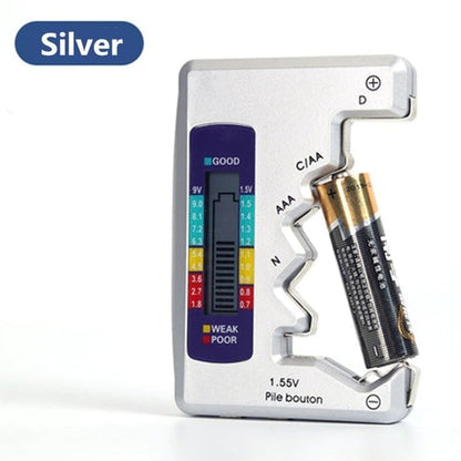 📢📢50% de réduction ! ✨ Testeur de Batteries Universel – Vérifie Piles AA, AAA, 9V, Bouton & Plus en 3 Secondes ! Compact, Précis, Sans Pile ! 🔋⏱️