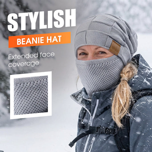 🎁Idée cadeau en promotion à -50 %🔥Bonnet d'hiver chaud avec cache-visage