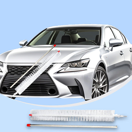 Brosse à long manche pour nettoyer les radiateurs