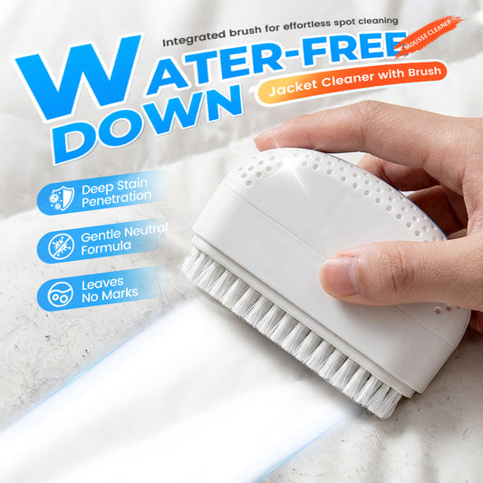 Nettoyant sans eau pour doudounes avec brosse
